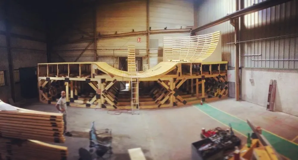 Skatepark sur mesure à Buchères